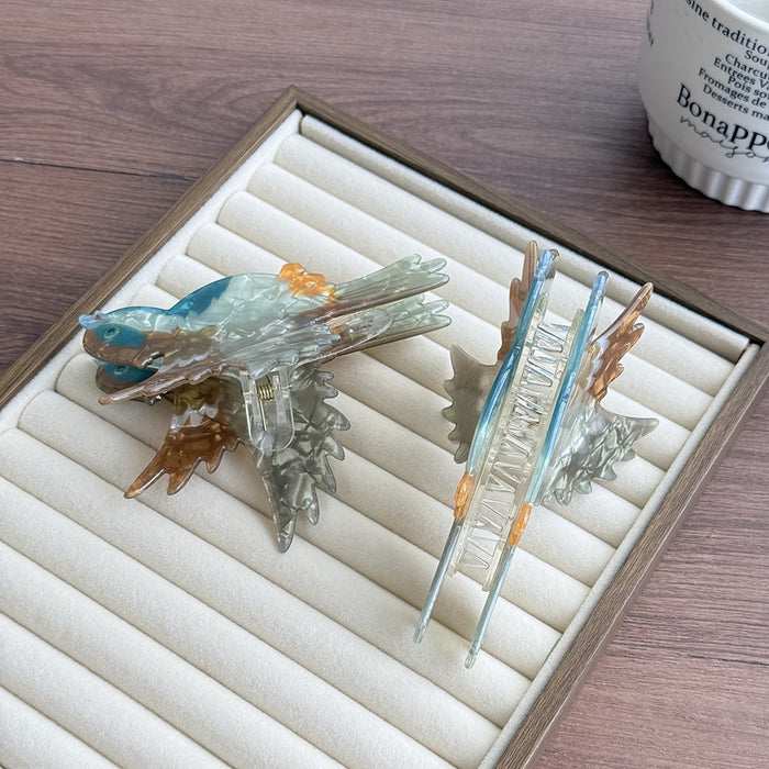 Wholesale Handmade Acetate Retro Swallow Claw Clip Fashion Hair Accessory Boutique Gift Resale