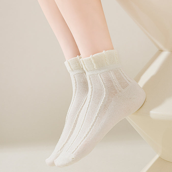 Wholesale Socks Short Socks Thin Breathable Shallow Mouth Cute Student Short Tube Breathable