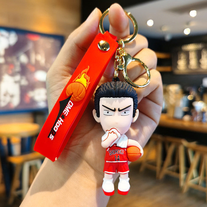 Wholesale Cartoon Doll Silicone Keychain JDC-KC-Tingm276