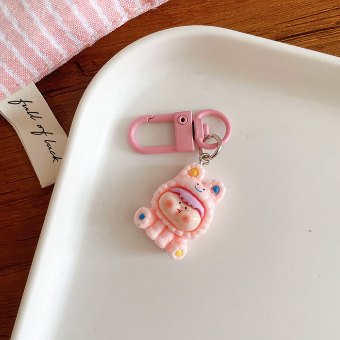 Wholesale Keychain Cartoon Pendant Student Backpack Hanger Accessories