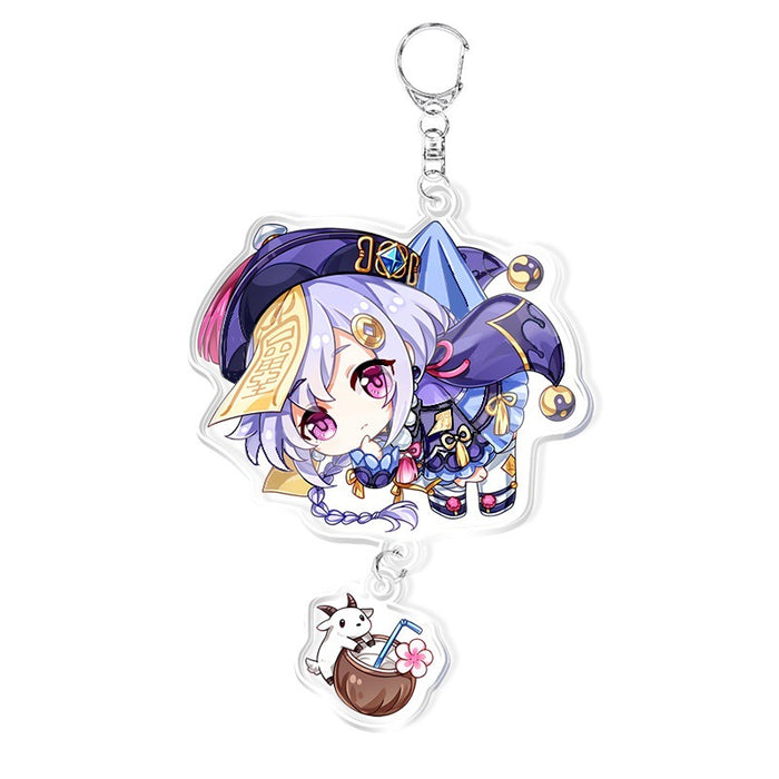 Wholesale Anime peripheral Yuan acrylic keychain accessory