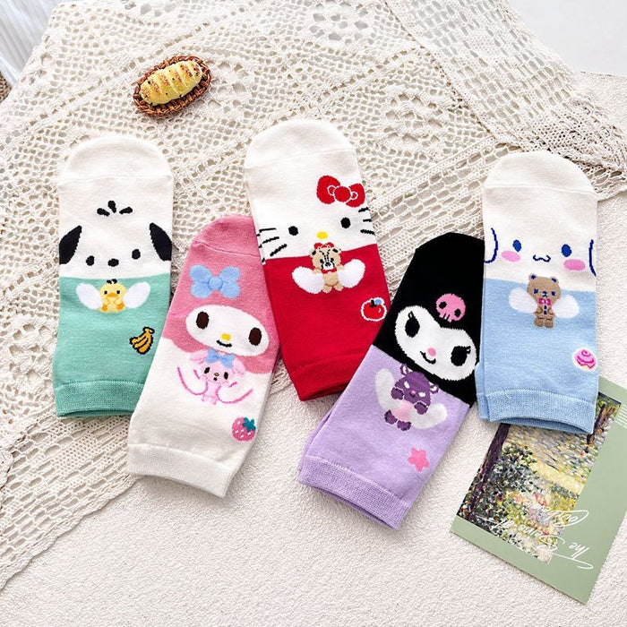 Wholesale Cartoon Cotton Socks JDC-SK-Lanh010