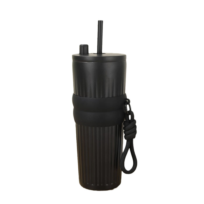 Wholesale Large-capacity outdoor portable 304 stainless steel ice bullies cup with handle