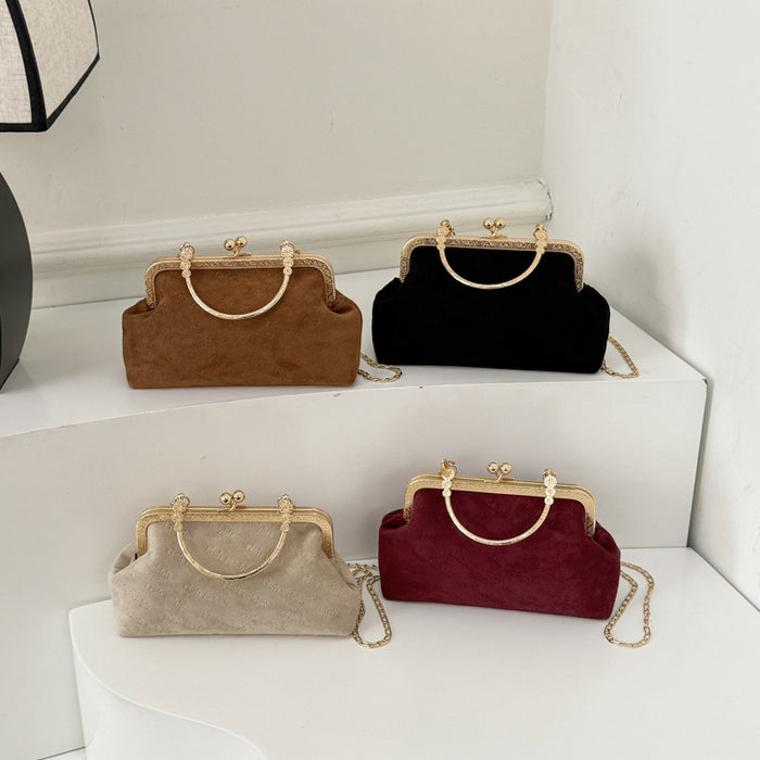 Wholesale Shell Chain Leopard Shoulder Handbag
