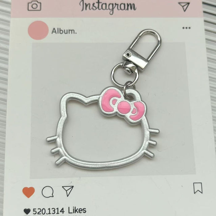 Wholesale Cute cartoon cat paw keychain