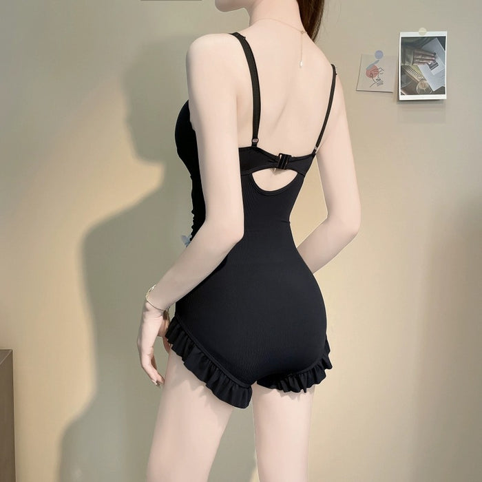 Wholesale Advanced sexy swimsuit vacation one-piece conservative long sleeved