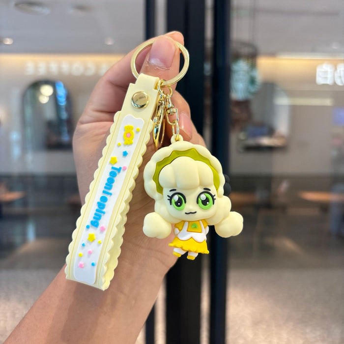 Wholesale Cartoon Cute backpack charms  car keychains