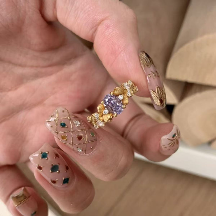 Wholesale Ring for women, vintage index finger ring, high-end ring, women's new style