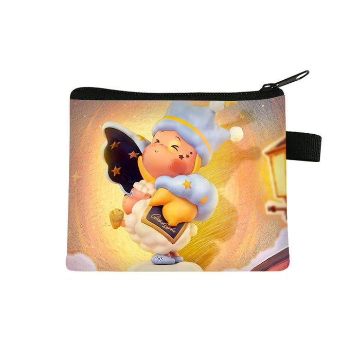 Wholesale Cute Star Children' s Cartoon Creative Girls Portable Storage Coin Purse Student Supplies