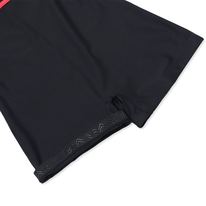 Wholesale Tank top one-piece sports swimsuit color blocking tight elastic training swimsuit quick drying slimming professional flat angle swimsuit