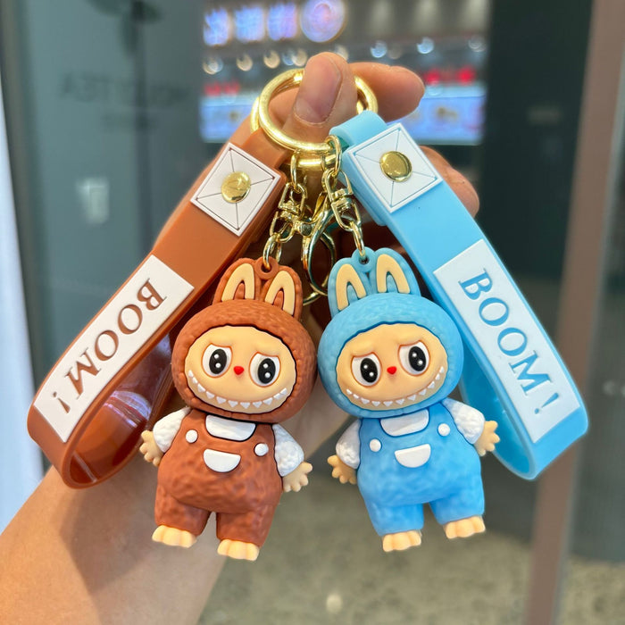 Wholesale Cartoon Five Generation Cartoon fifth generation standing little sheep keychain pendant cute three-dimensional doll cross-border gift