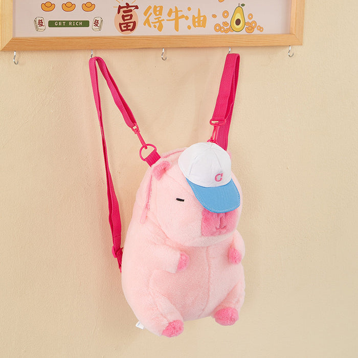 Wholesale Backpack Plush Bag Cute Storage Bag Sweet Girl Gift Funny Doll