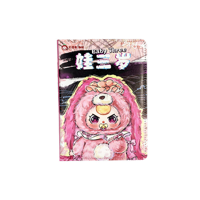 Wholesale 5pcs Rabbit Pu Leather Notebook  Coloring Pages Cartoon Leather