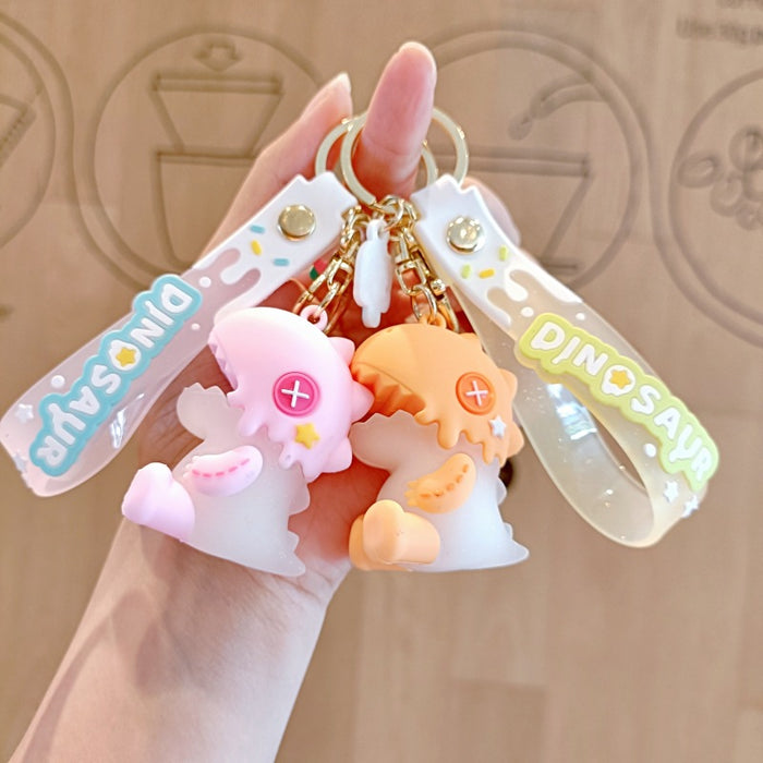 Wholesale Silicone Cartoon Doll Keychain JDC-KC-MingT199