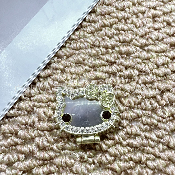 Wholesale Cartoon cat mirror rotatable phone stand