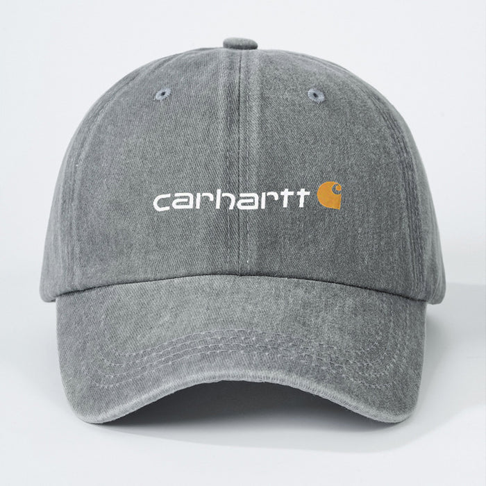 Wholesale Fashion Letter Printing CARHARTT Washed Baseball Caps Baseball Caps for Men and Women Outdoor Sun Protection JDC-FH-TQ003