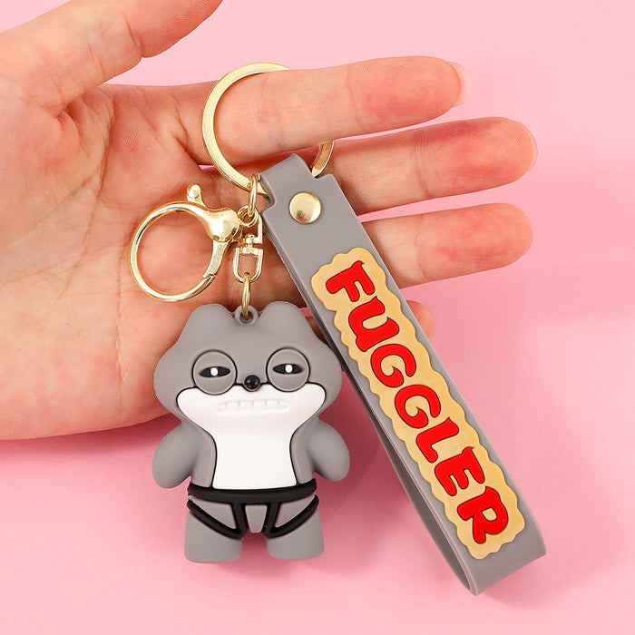 Wholesale Tooth Monster Keychain Pendant Doll