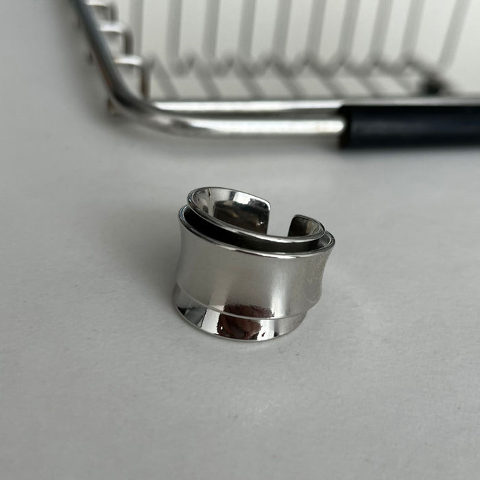 Wholesale Double opening double-layer ring design with a sense of design