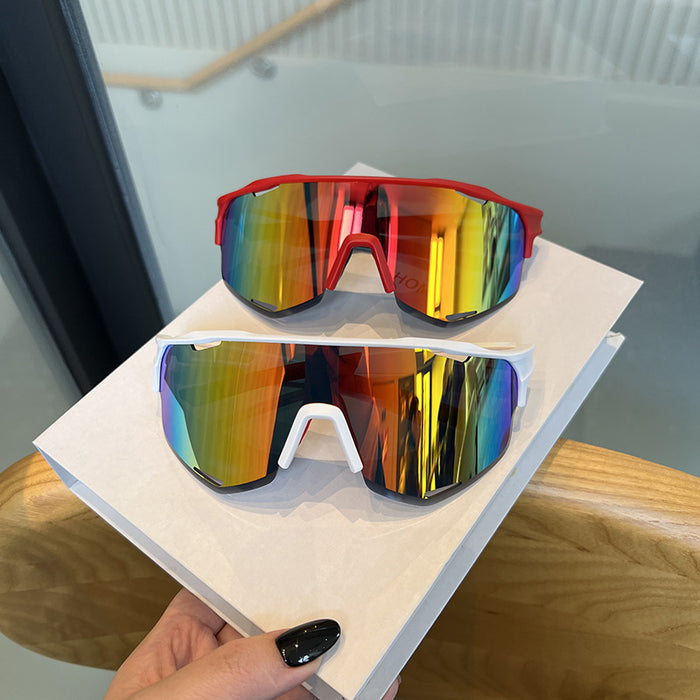 Wholesale Cycling glasses, running sports sunglasses, windproof professional road bike eye protection sunglasses