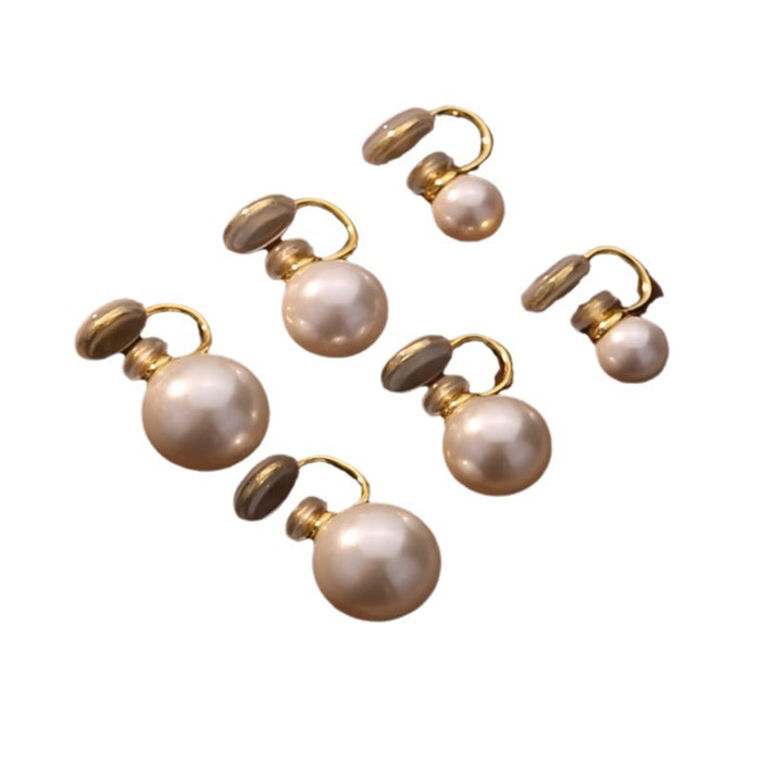 Wholesale   Pearl Ear Clip Without Ear Holes Women's Pearl Earrings Earrings