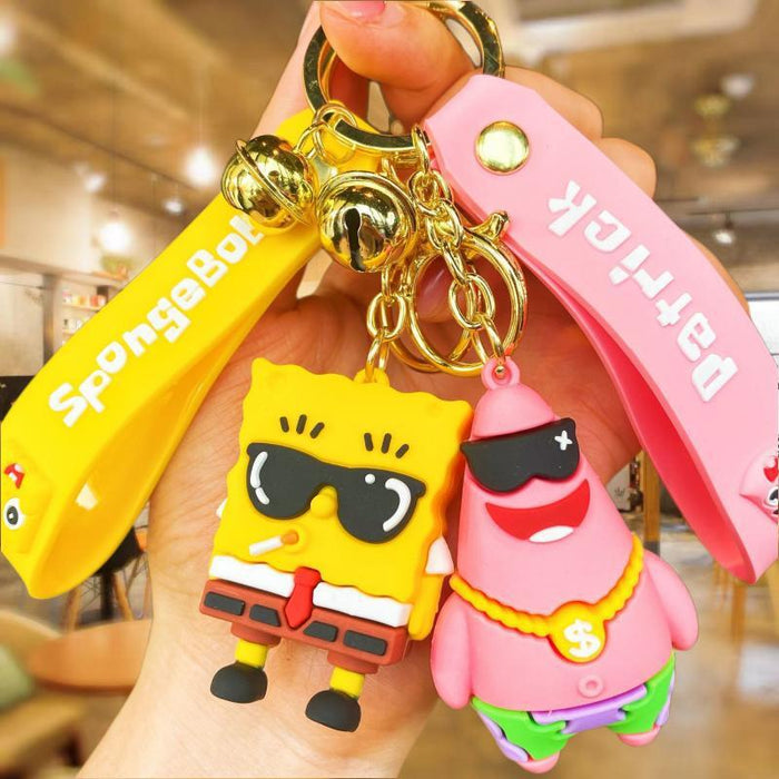 Wholesale Silicone Cartoon Keychain JDC-KC-MingT242