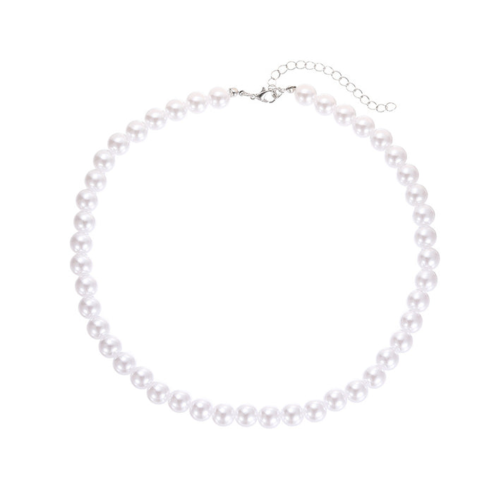 Wholesale Pearl Necklace Pearl Chain Clavicle Chain Women's Niche Necklace Pearl Imitation Pearl