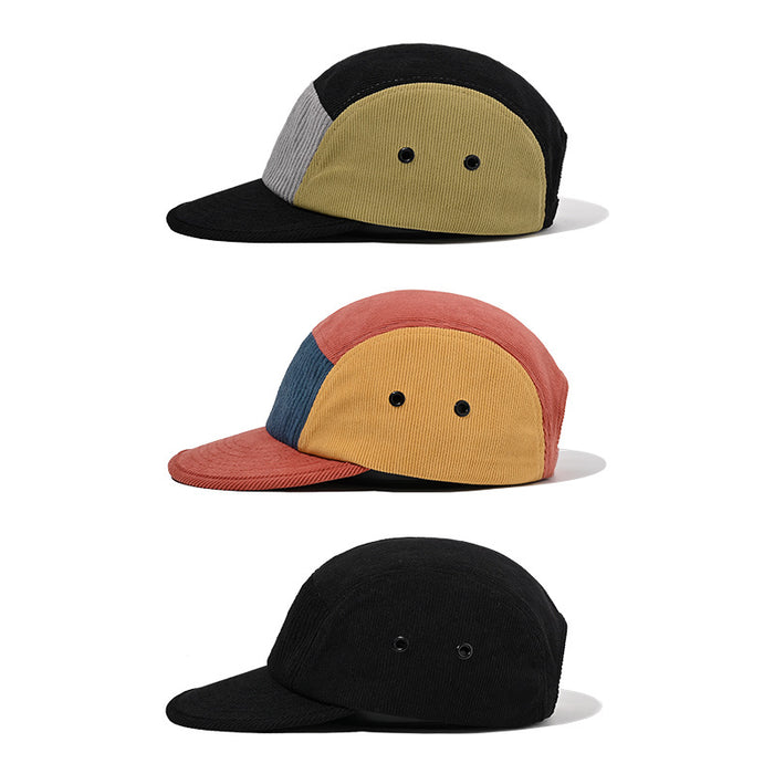 Wholesale Corduroy retro baseball cap soft top outdoor casual duckbill cap