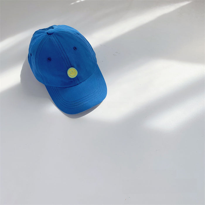 Wholesale Smiling Children's Baseball Hat Outdoor Leisure Versatile Sunscreen Hat Sunshade Hat
