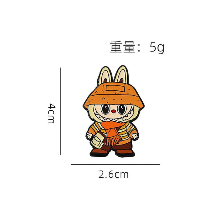 Wholesale Brooch Cute Forest Elf Metal Badge Cartoon Clothes Bag Accessories