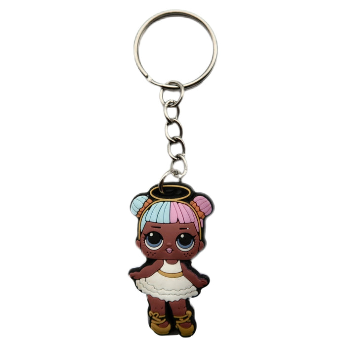 Wholesale 10pcs Surprise doll keychain pendant creative bag pencil case pendant key ring accessories