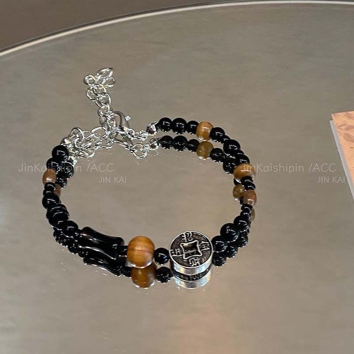 Wholesale Beaded bracelet new niche high-end running loop bracelet