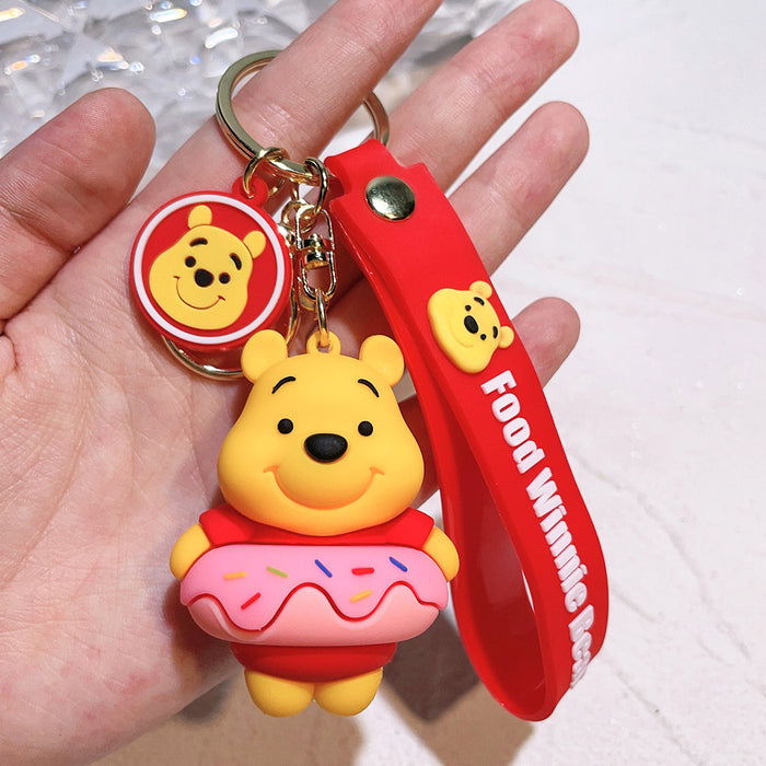 Wholesale Cartoon Silicone Doll Keychain JDC-KC-QiChao013