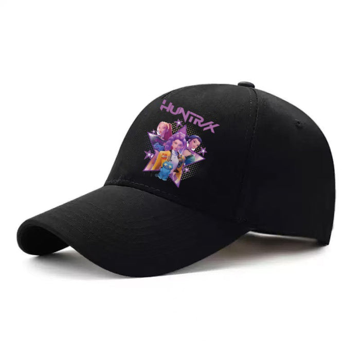 Wholesale Kpop style colorful baseball cap outdoor original design cotton polyester hat