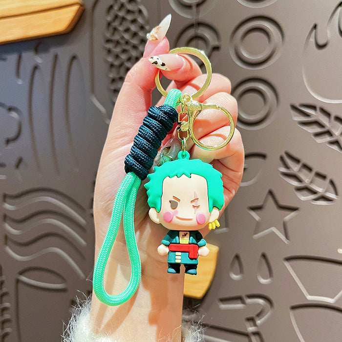 Wholesale Creative keychain, cute cartoon doll pendant, doll machine, small gift