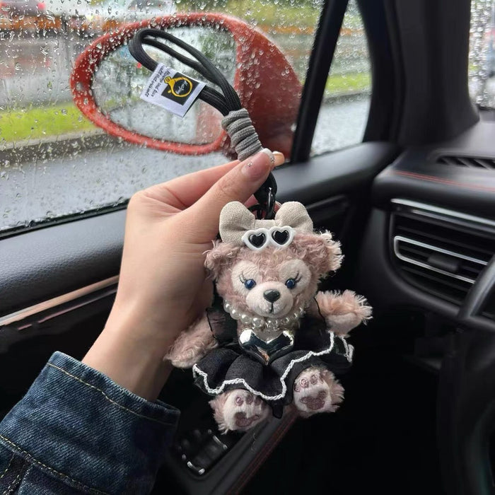 Wholesale Handmade Doll Bag Gift Bear Plush Car Keychain Pendant