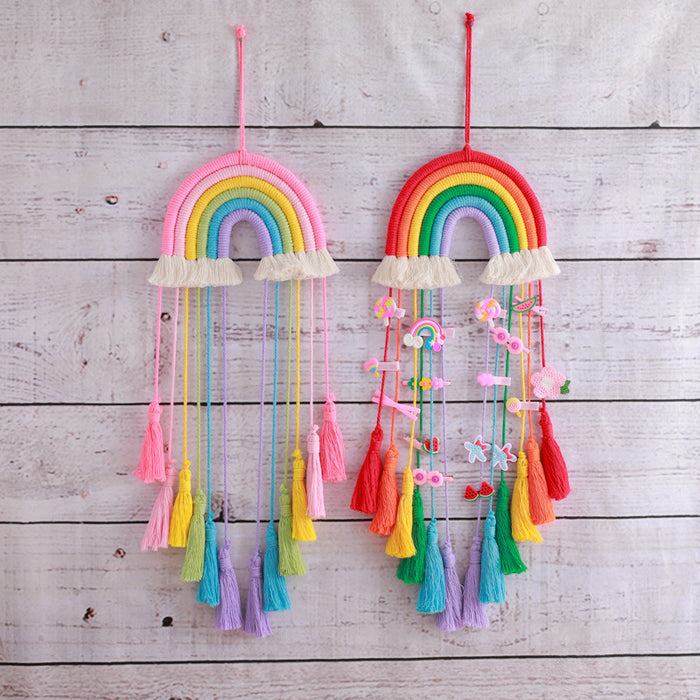 Wholesale Rainbow Tassel Creative Dream Catcher JDC-DC-ZH028