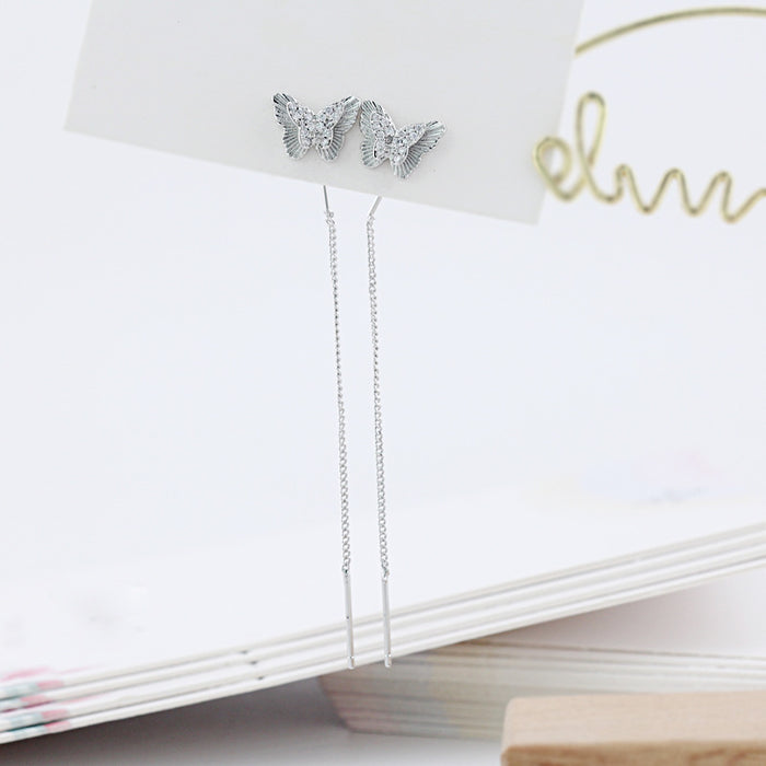 Wholesale Four-Leaf Flower Pearl Earrings for Women