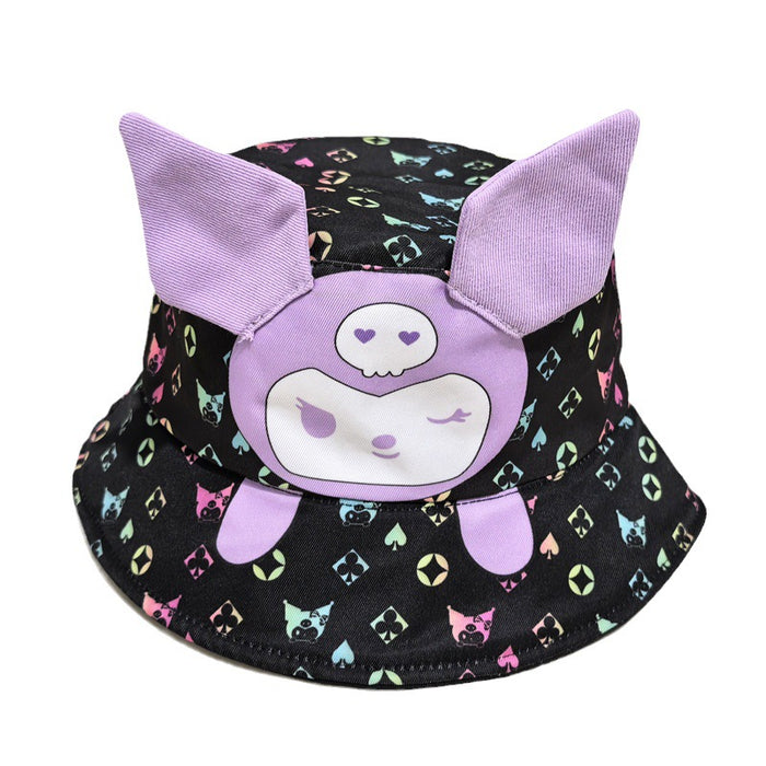 Wholesale Fisherman's hat, cute ears, cartoon basin hat, outdoor sun hat, sun hat