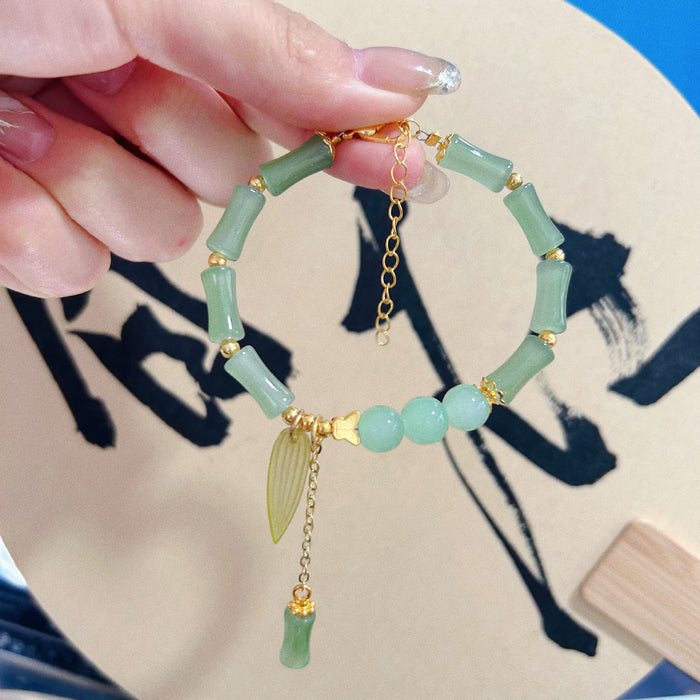 Wholesale Beaded chain niche design, high-end retro bracelet