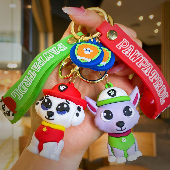 Wholesale Silicone Cartoon Doll Keychain JDC-KC-MingT161