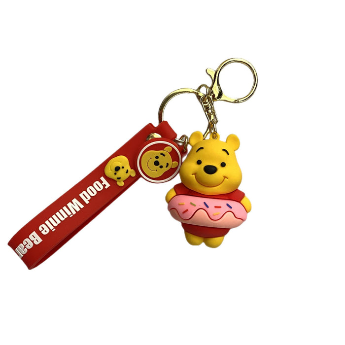 Wholesale Silicone Cartoon Doll Keychain JDC-KC-MingT103