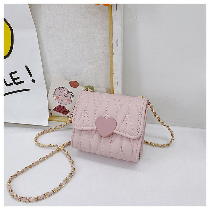 Wholesale Children's bags girls crossbody shoulder bags little girls mini chain bag parent-child coin purse