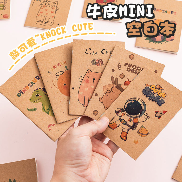 Wholesale Cute Cartoon Notebook Pocket Diary Portable Notepad with Assorted Cover Designs for Daily Use or Gift Giving