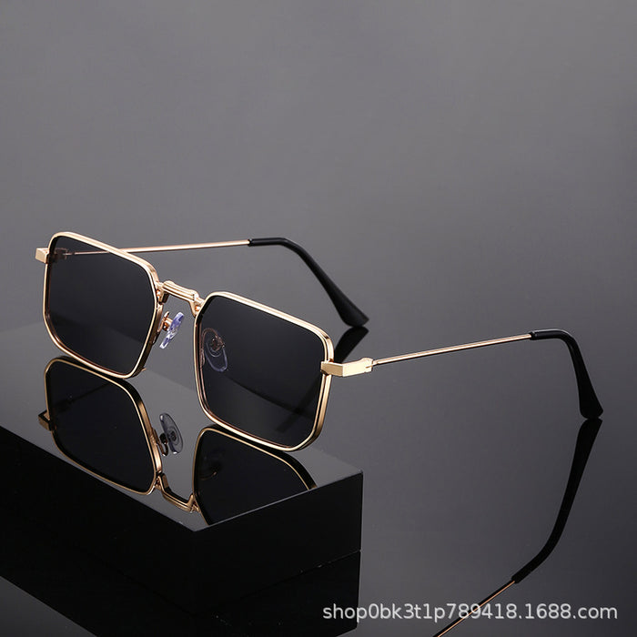 Wholesale Box New Men's Sunglasses Fashion Metal Sunglasses Personalized Trend Sunglasses Wholesale
