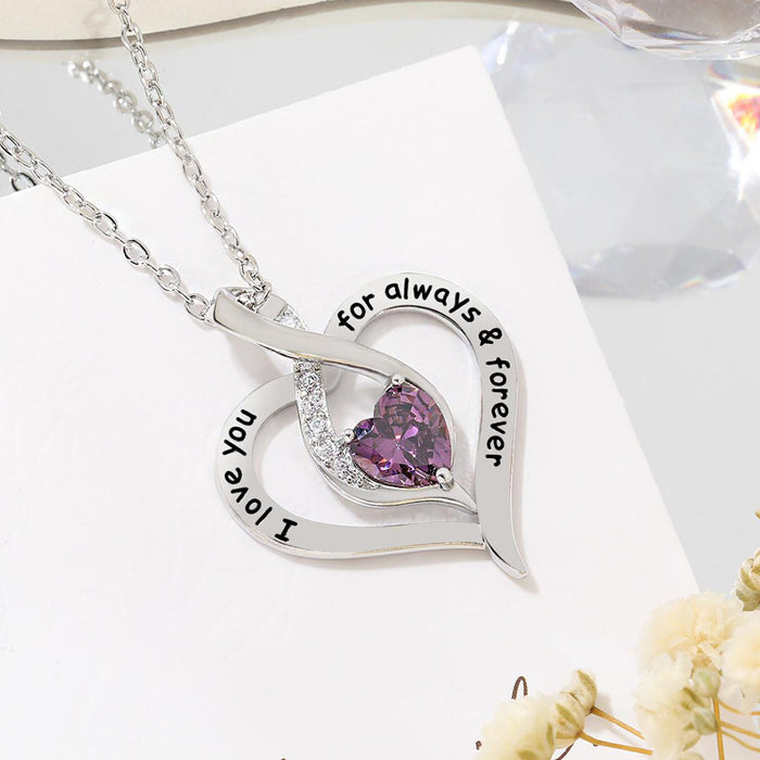 Wholesale Eternal Love Starstone Heart Necklaces