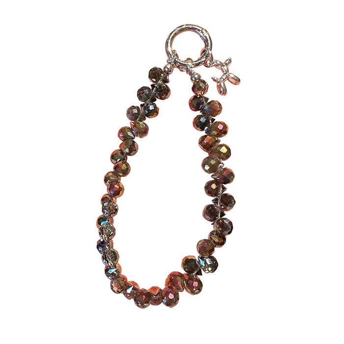 Wholesale Fashionable super sparkling crystal bracelet wholesale hanging chain exquisite couple's sense of luxury