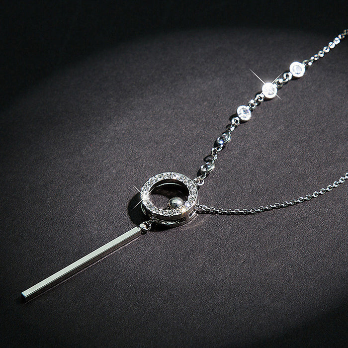 Wholesale Sweater chain women's long versatile simple pendant decorative chain necklace accessories