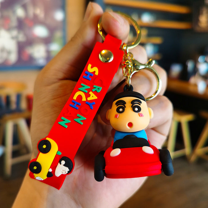 Wholesale Cartoon Silicone Doll Keychain JDC-KC-Tingm296