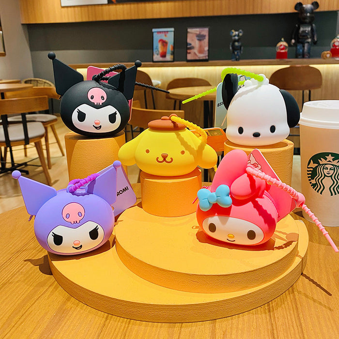 Wholesale  Mini Coin Storage Bag Car Keychain School Bag Pendant Couple Small Gift