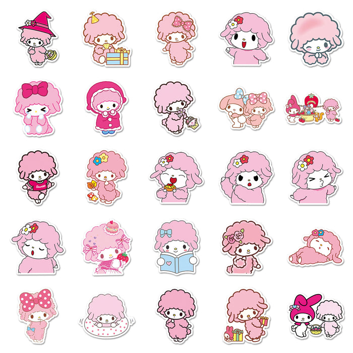 Wholesale 50pcs sheep waterproof decoration  small stickers